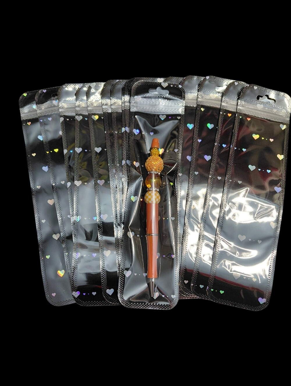 15ct. Holographic Transparent Resealable Jewelry/Pen Plastic Bags ✨️PRICE FIRM✨ - Picture 4 of 5